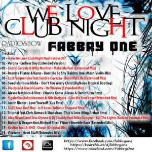 We Love Club Night 007 – Fabbry One @ RadioShow2016