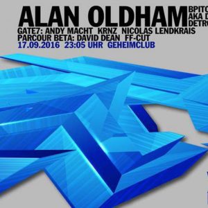 Alan Oldham Live at Geheimclub, Magdeburg, Germany, 17 Sept 2016