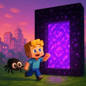 Ferko a Lukáš v Minecrafte: Záchrana sveta pred Herobrineom