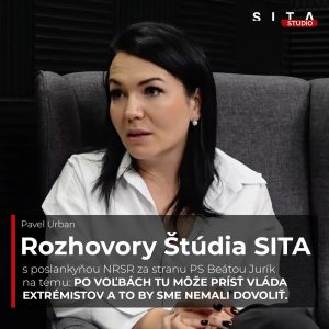 Beáta Jurík: Po voľbách tu môže prísť vláda extémistov a to by sme nemali dovoliť | Štúdio SITA