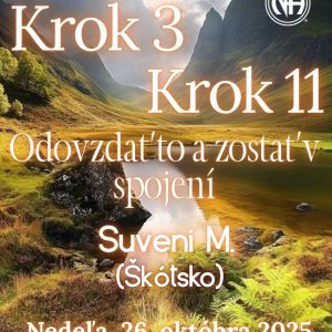 Odovzdať to a zostať v spojení – Suveni M. (Škótsko) – 26. 10. 2025