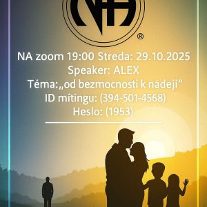 Od bezmocnosti k nádeji – Alex (SK) – 29. 10. 2025