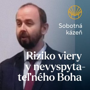 📖 Riziko viery v nevyspytateľného Boha • Pavel Moudrý
