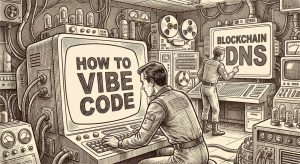 Vibe code workflow a blockchain DNS