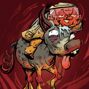 Do pekla na somárovi