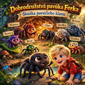 🕷️ Dobrodružstvá pavúka Ferka: Skúška pavúčieho klanu