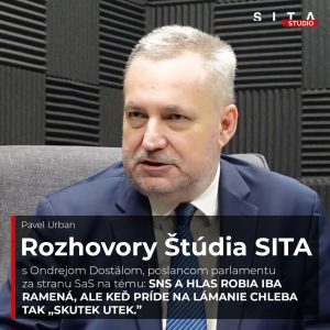 Ondrej Dostál: SNS a Hlas robia ramená, no pri hlasovaní vždy ustúpia | Štúdio SITA