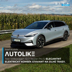 Test Volkswagen ID.7 Tourer Pro S – elegantný elektrický kombík stavaný na dlhé trasy | Autolike