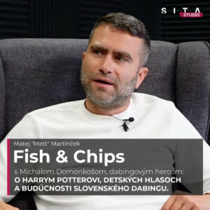 Michal Domonkoš o Harrym Potterovi a výzvach v detskom dabingu | Fish & Chips