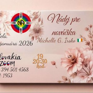 Nádej pre nováčika – Michelle G. (Írsko) – 18. 1. 2026