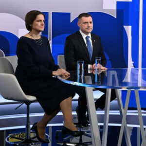 Na telo (26. 1.): Tomáš Taraba (SNS) a Mária Kolíková (SaS)