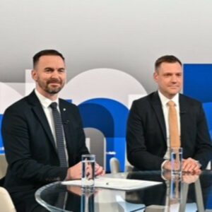 Na telo (6. 4.): Tomáš Taraba (SNS) a Michal Šipoš (Slovensko)