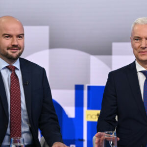 Na telo (21. 9.): Ján Ferenčák (Hlas-SD) a Martin Dubéci (PS)