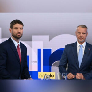 Na telo (25. 1.): Richard Raši (Hlas-SD) a Michal Šimečka (PS)