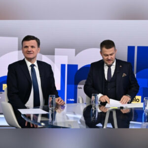 Na telo (15. 2.): Samuel Migaľ (nom. Smer-SD) a Alojz Hlina (SaS)