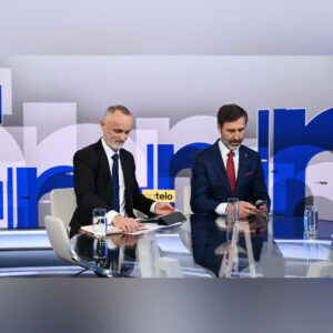 Na telo (22. 3.): Juraj Blanár (Smer-SD) a Tomáš Valášek (PS)