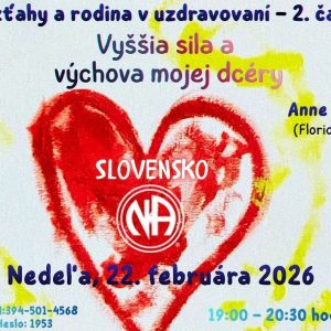 Vzťahy a rodina v uzdravovaní (2. časť) – Anne C. (USA, Florida) – 22. 2. 2026
