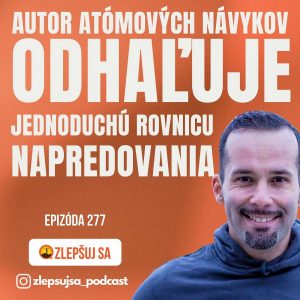 277. Autor atómových návykov odhaľuje jednoduchú rovnicu napredovania