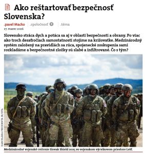 Ako po voľbách reštartovať bezpečnosť Slovenska?